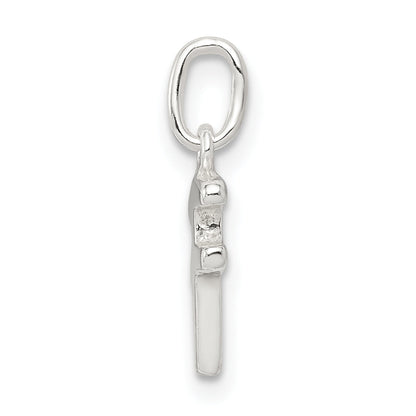 Sterling Silver Letter F Initial Charm