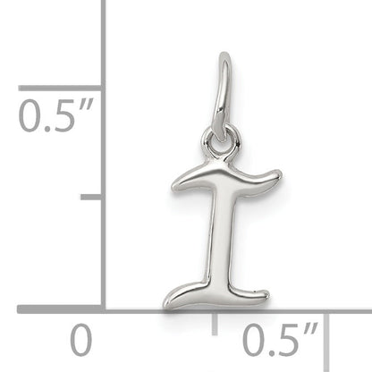 Sterling Silver Letter I Initial Charm
