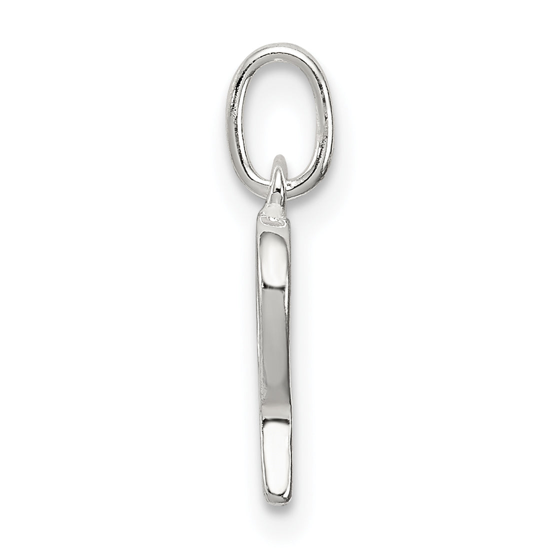 Sterling Silver Letter P Initial Charm