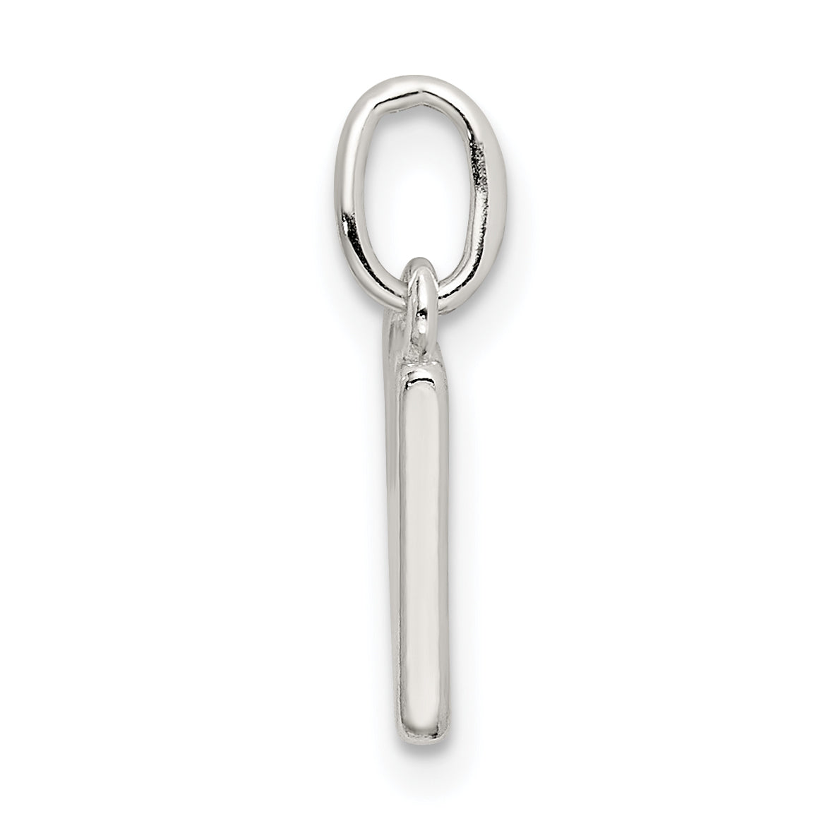 Sterling Silver Letter W Initial Charm