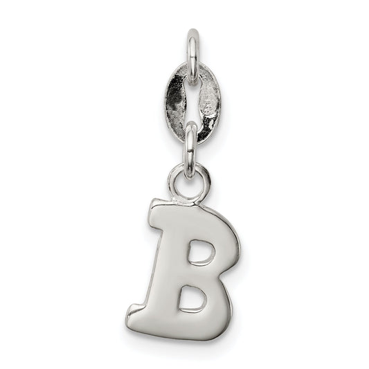 Sterling Silver Letter B Initial Charm