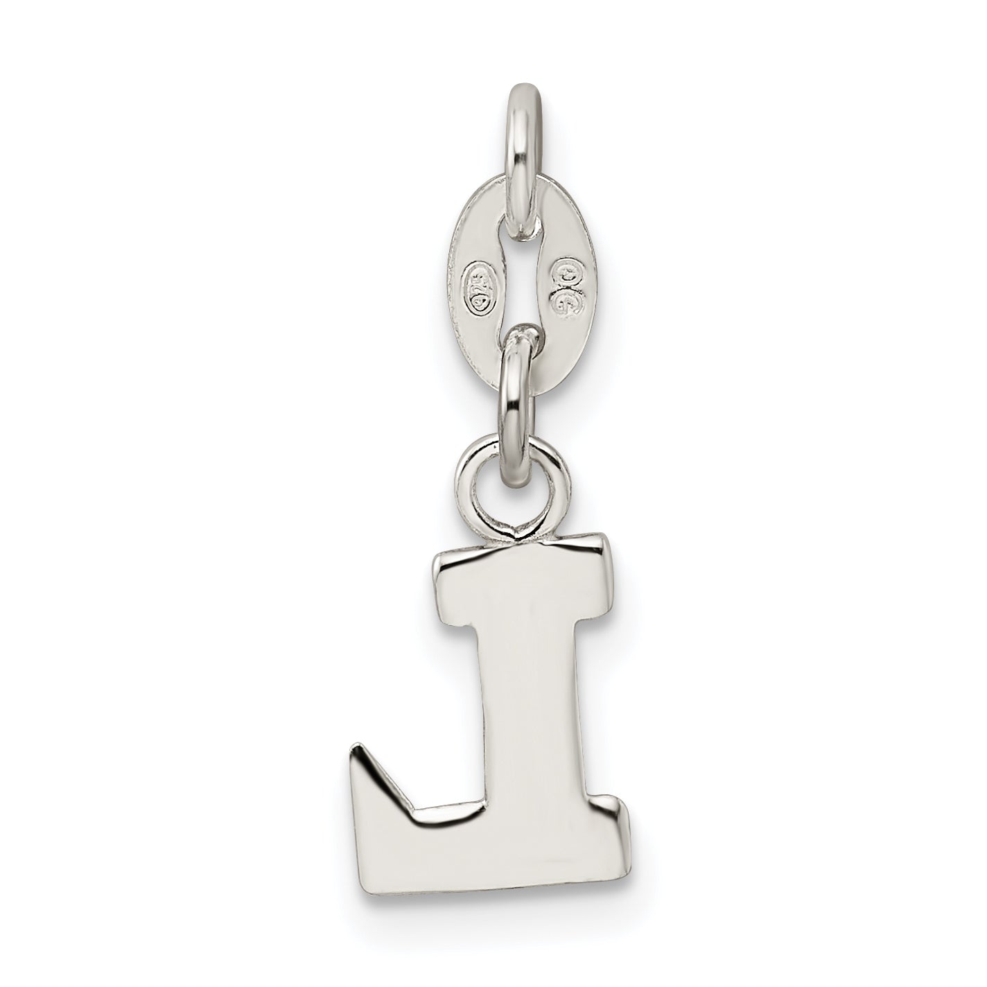 Sterling Silver Letter L Initial Charm