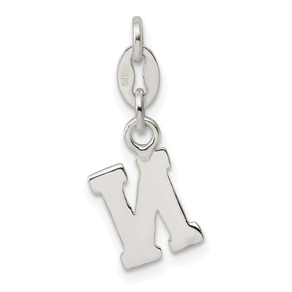 Sterling Silver Letter N Initial Charm