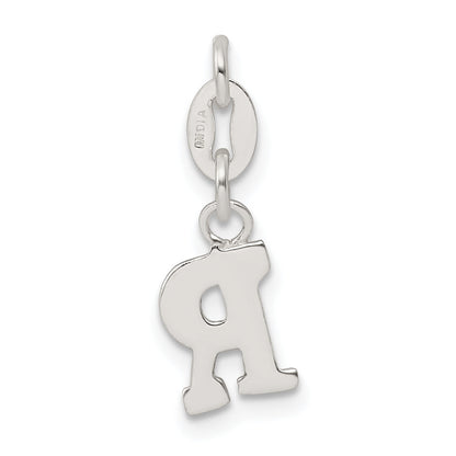 Sterling Silver Letter R Initial Charm