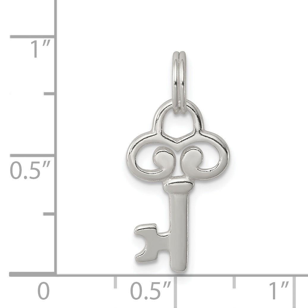 Sterling Silver Key Charm