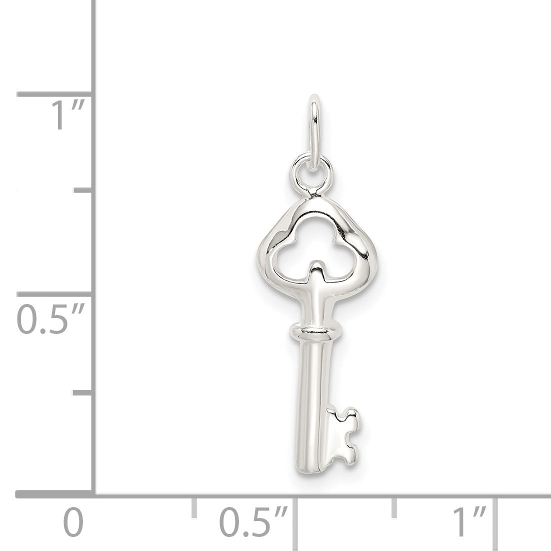 Sterling Silver Key Charm