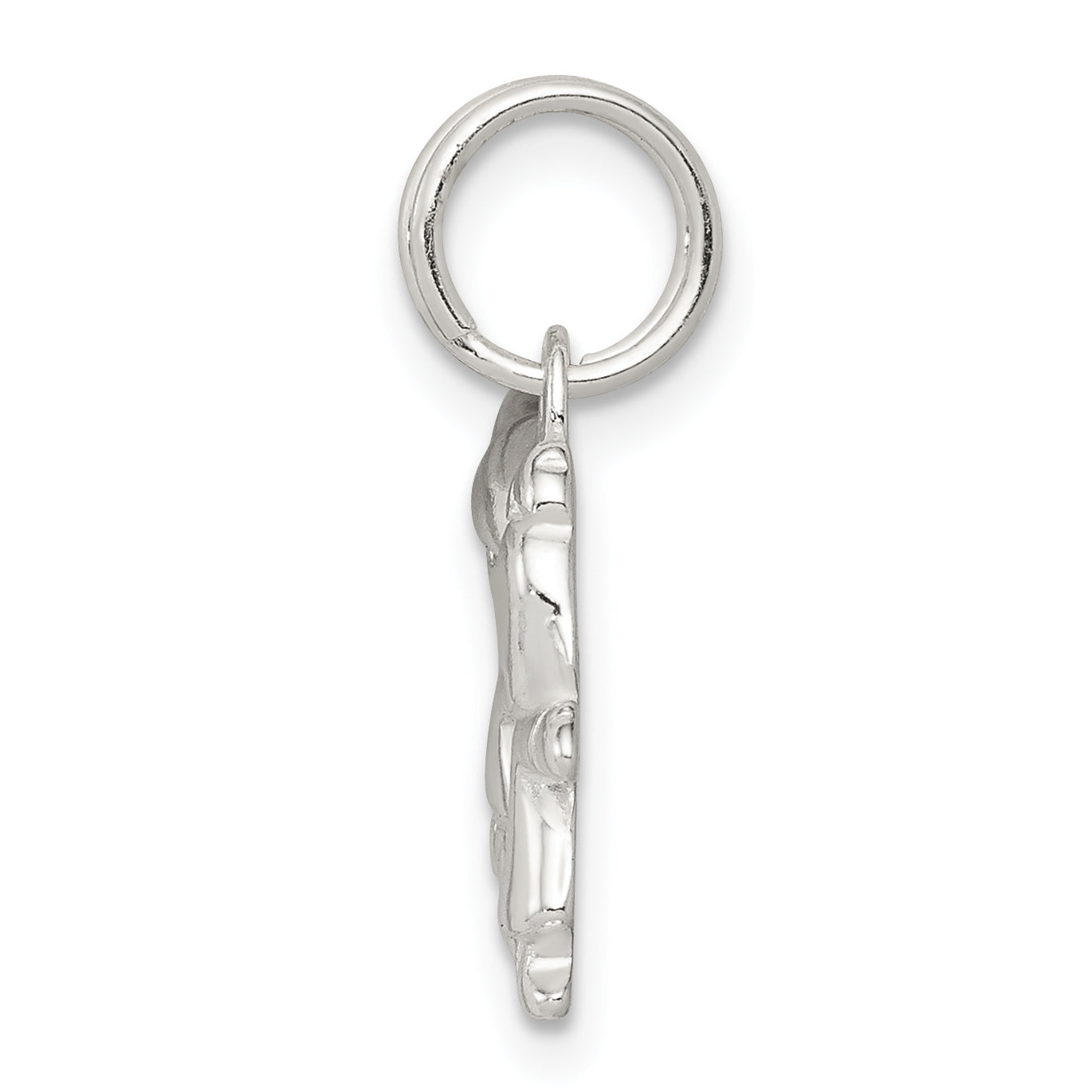 Sterling Silver Polished Boy And Girl Charm