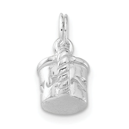 Sterling Silver Polished Mug Charm