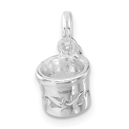 Sterling Silver Polished Mug Charm
