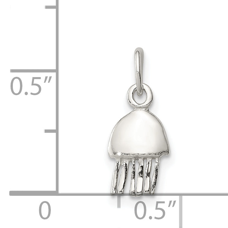 Sterling Silver Jellyfish Charm