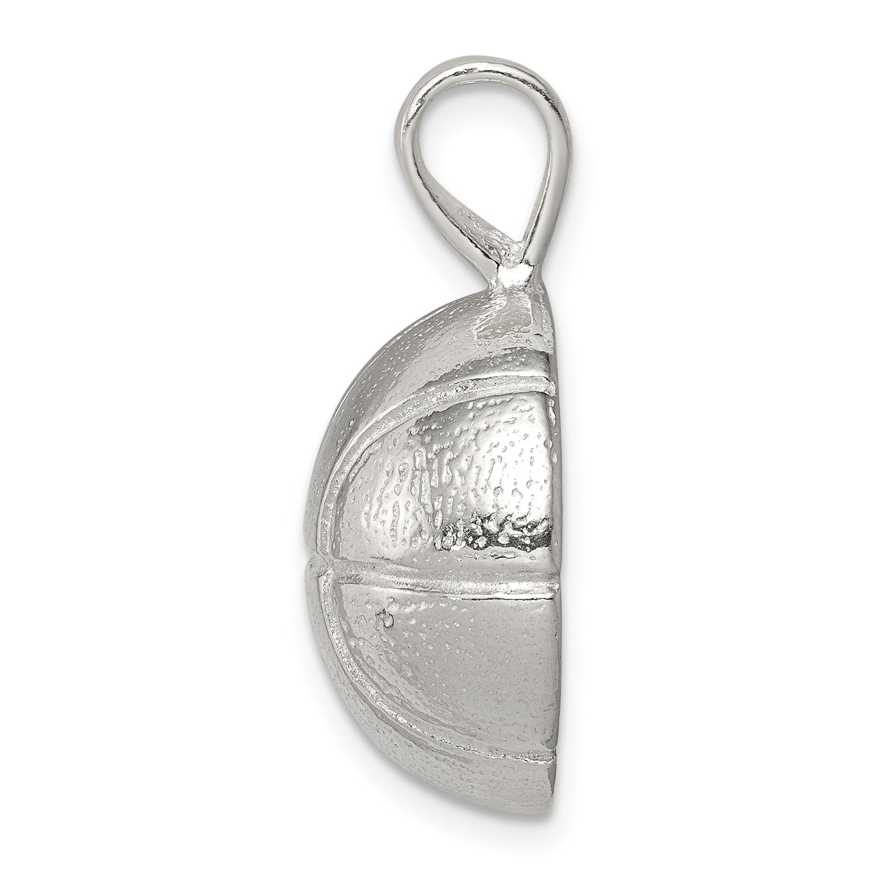 Sterling Silver Basketball Charm