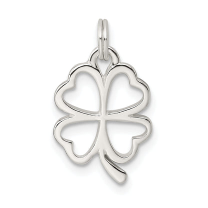 Sterling Silver Four Leaf Clover Charm