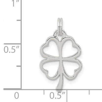 Sterling Silver Four Leaf Clover Charm