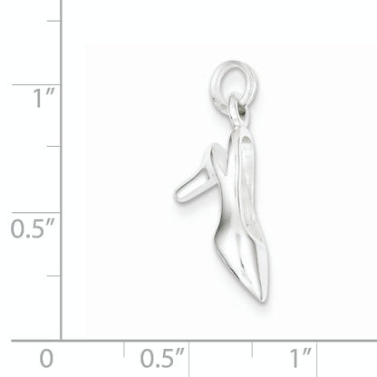 Sterling Silver Sling Back Heel Charm