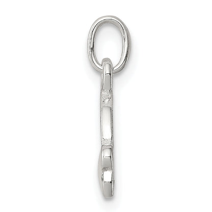 Sterling Silver Enameled I Love My Dog Charm