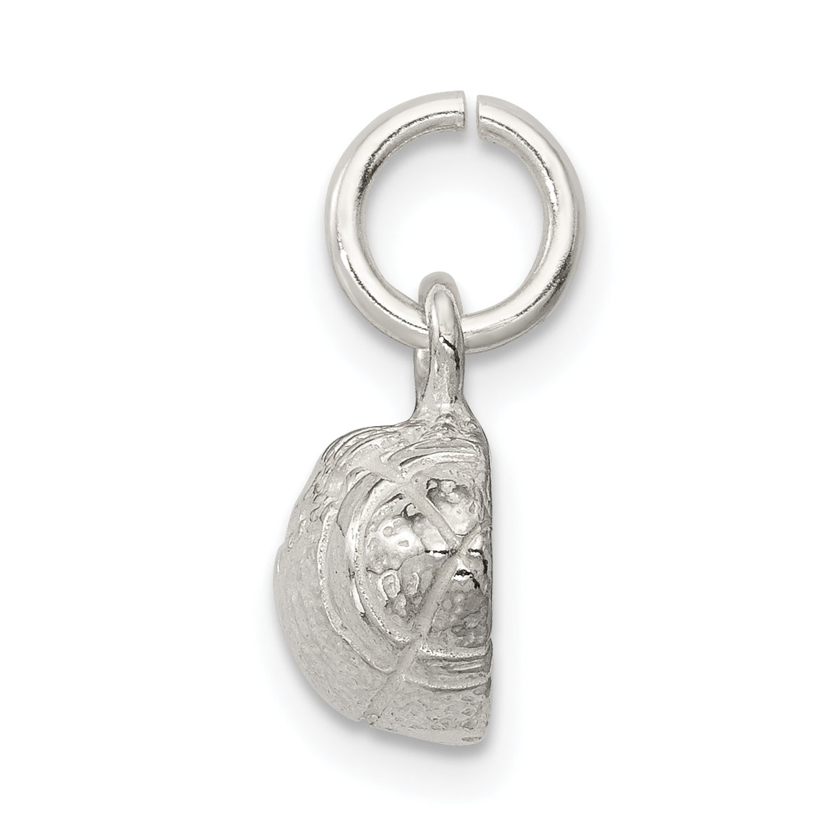 Sterling Silver Football Charm