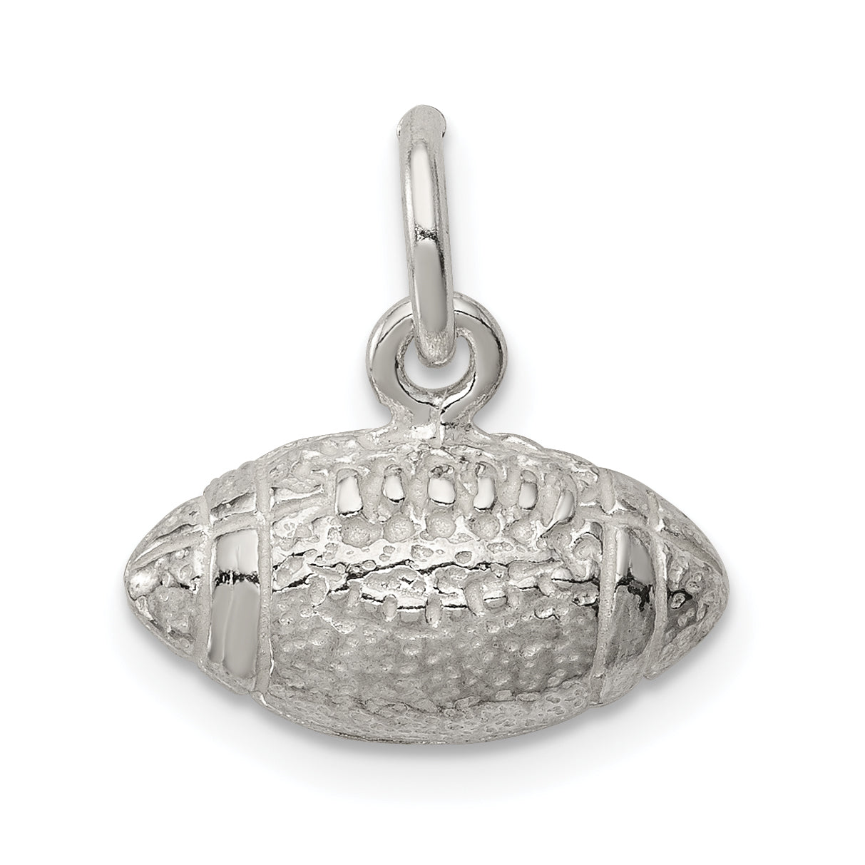 Sterling Silver Football Charm