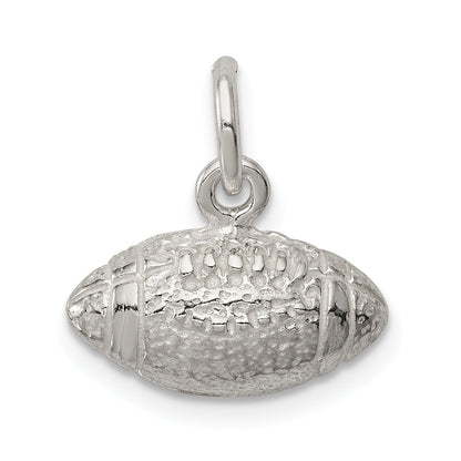 Sterling Silver Football Charm