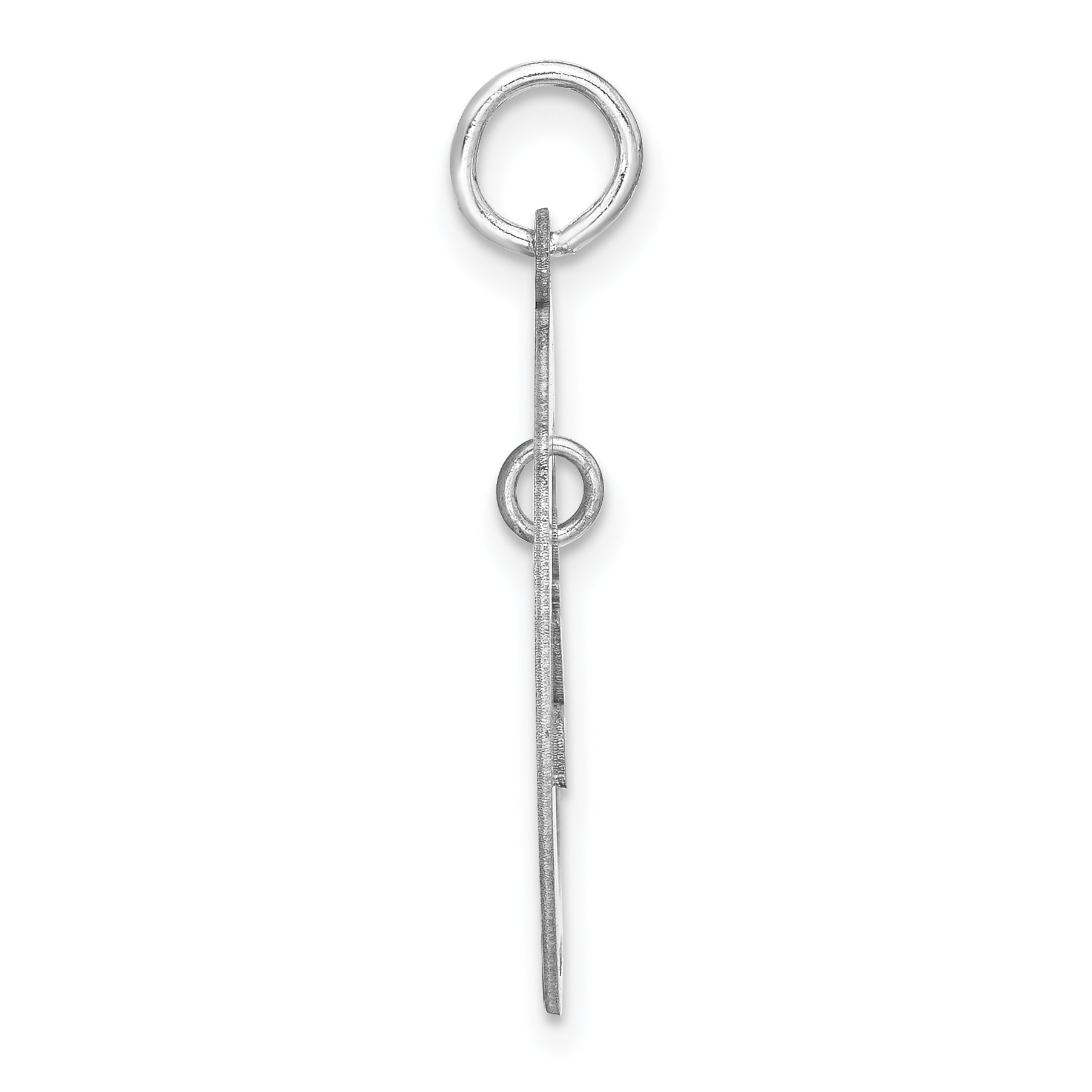 Sterling Silver Rhodium-Plated Personalizable My Children Charm