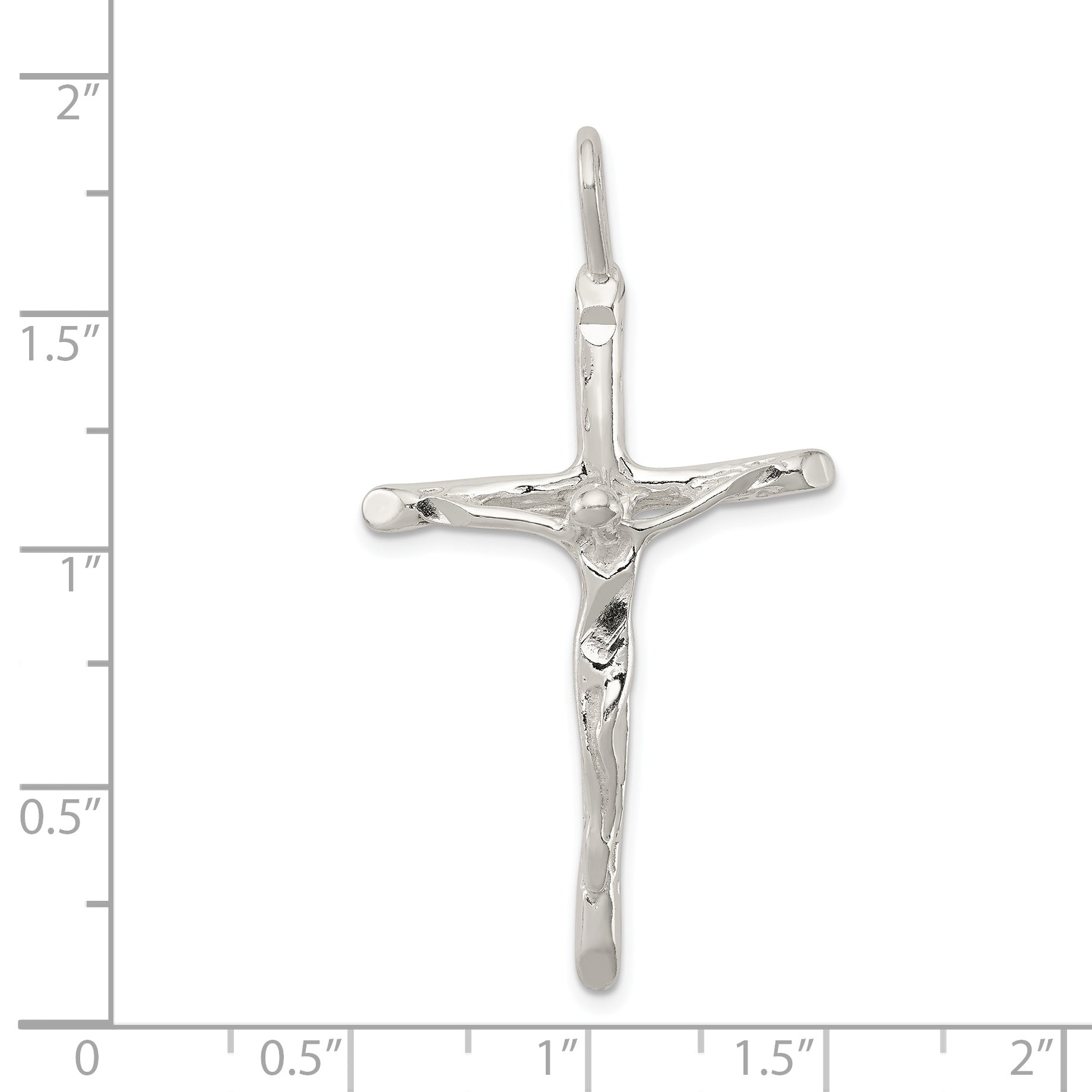 Sterling Silver Crucifix Pendant
