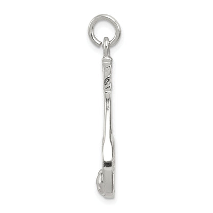 Sterling Silver Tennis Racquet Charm