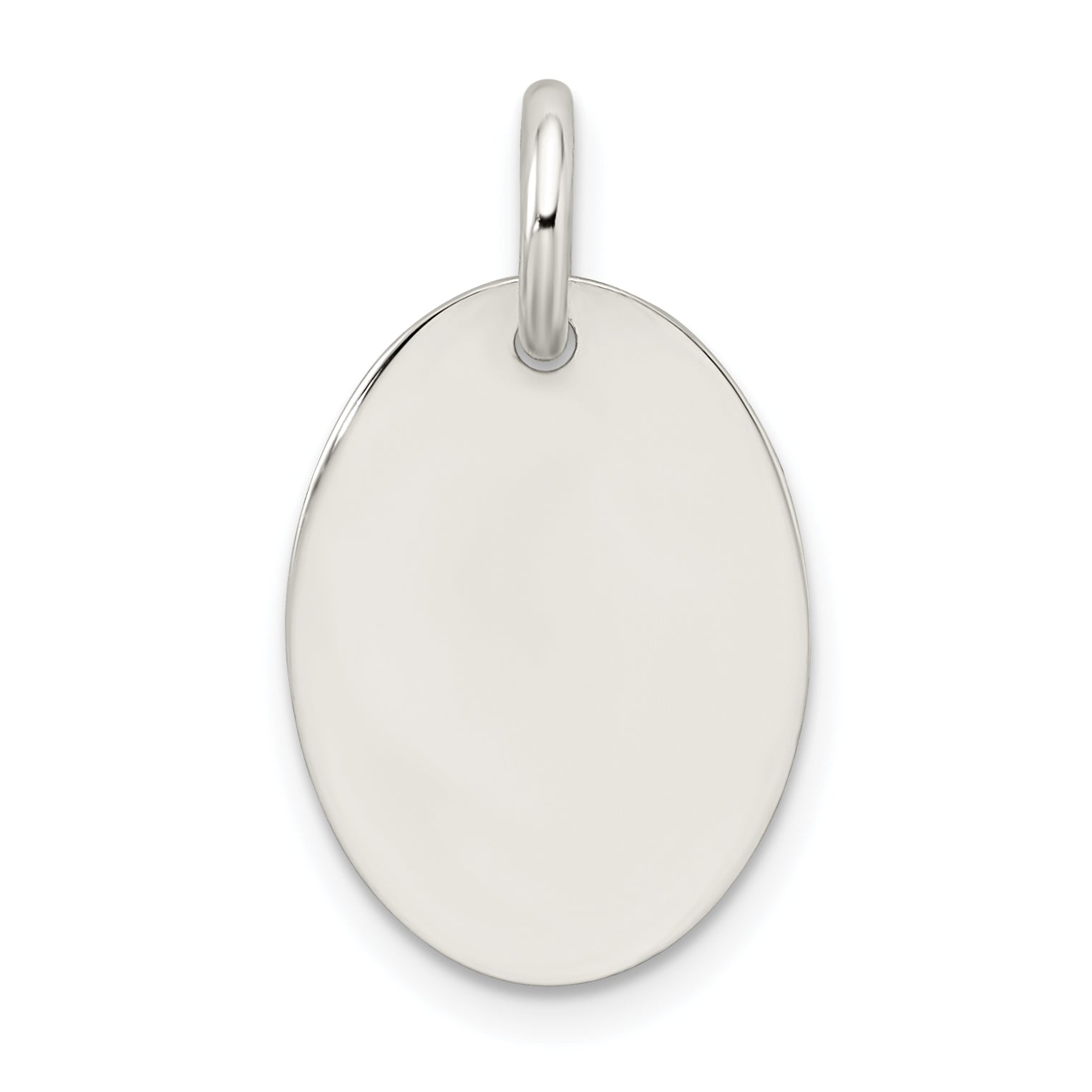 Sterling Silver Polished Enamel Dream Pendant