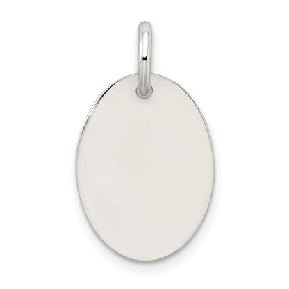 Sterling Silver Polished Enamel Dream Pendant