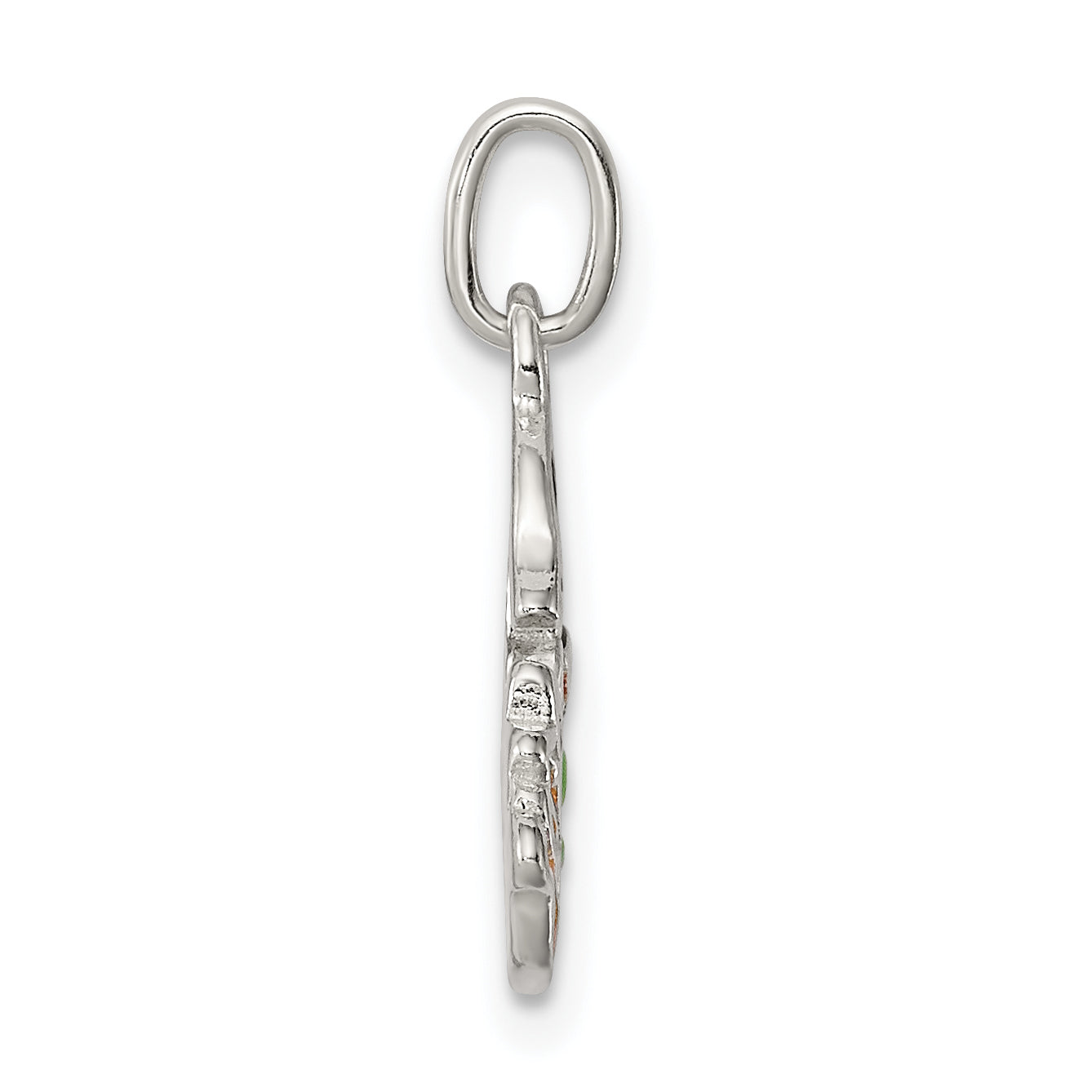 Sterling Silver Witch Charm