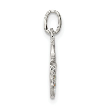 Sterling Silver Witch Charm