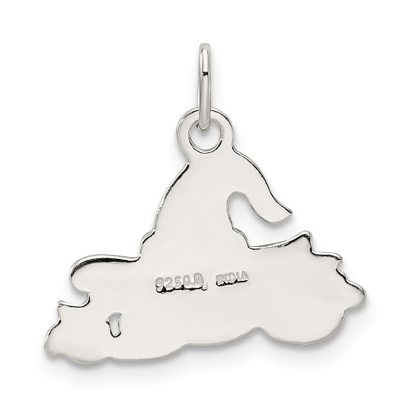 Sterling Silver Witch Charm