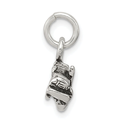 Sterling Silver Antiqued Truck Charm