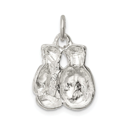 Sterling Silver Boxing Gloves Charm