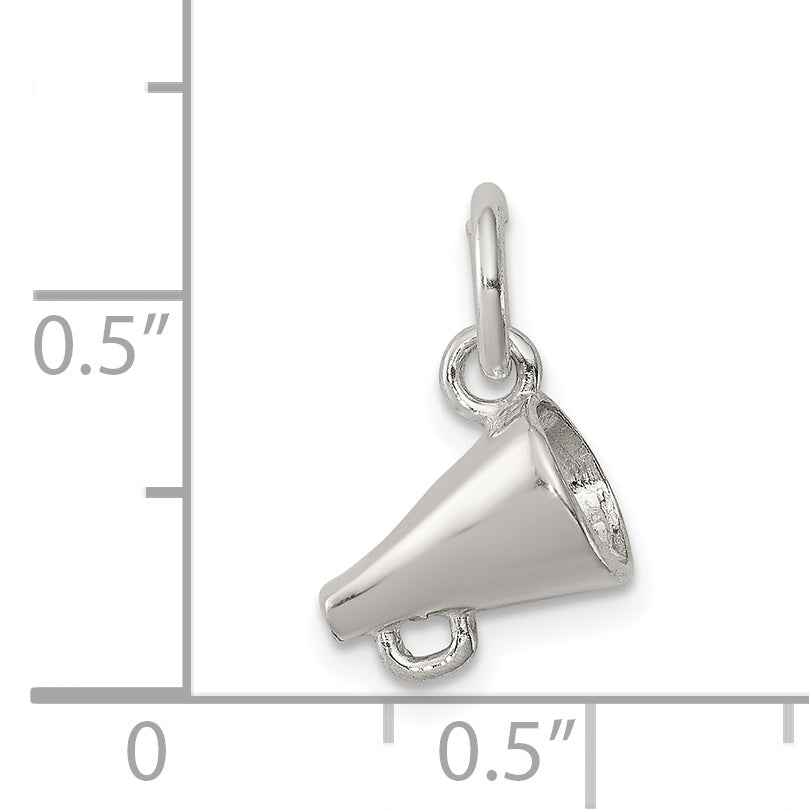 Sterling Silver Megaphone Charm