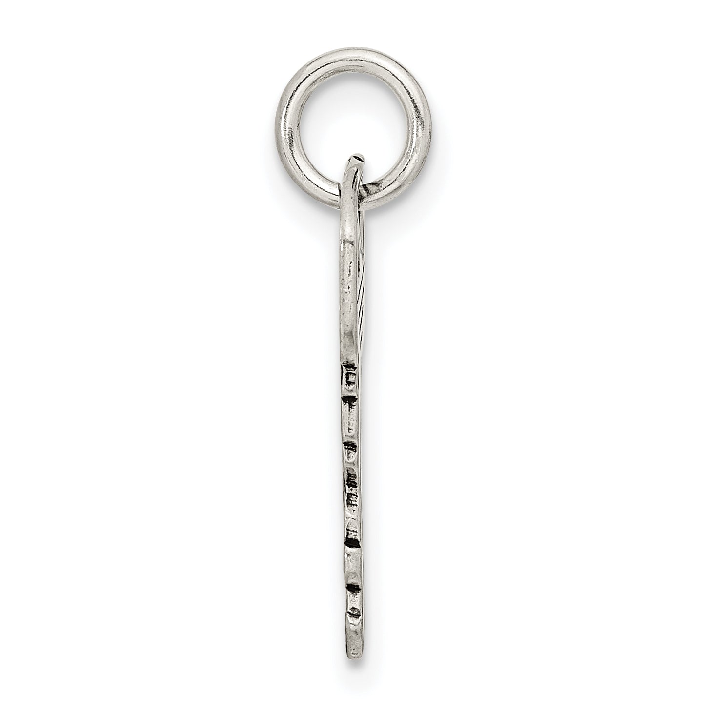Sterling Silver Antiqued Key Charm