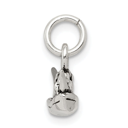 Sterling Silver Antiqued Boat Charm
