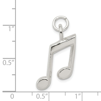 Sterling Silver Music Notes Charm