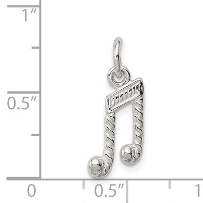 Sterling Silver Music Notes Charm