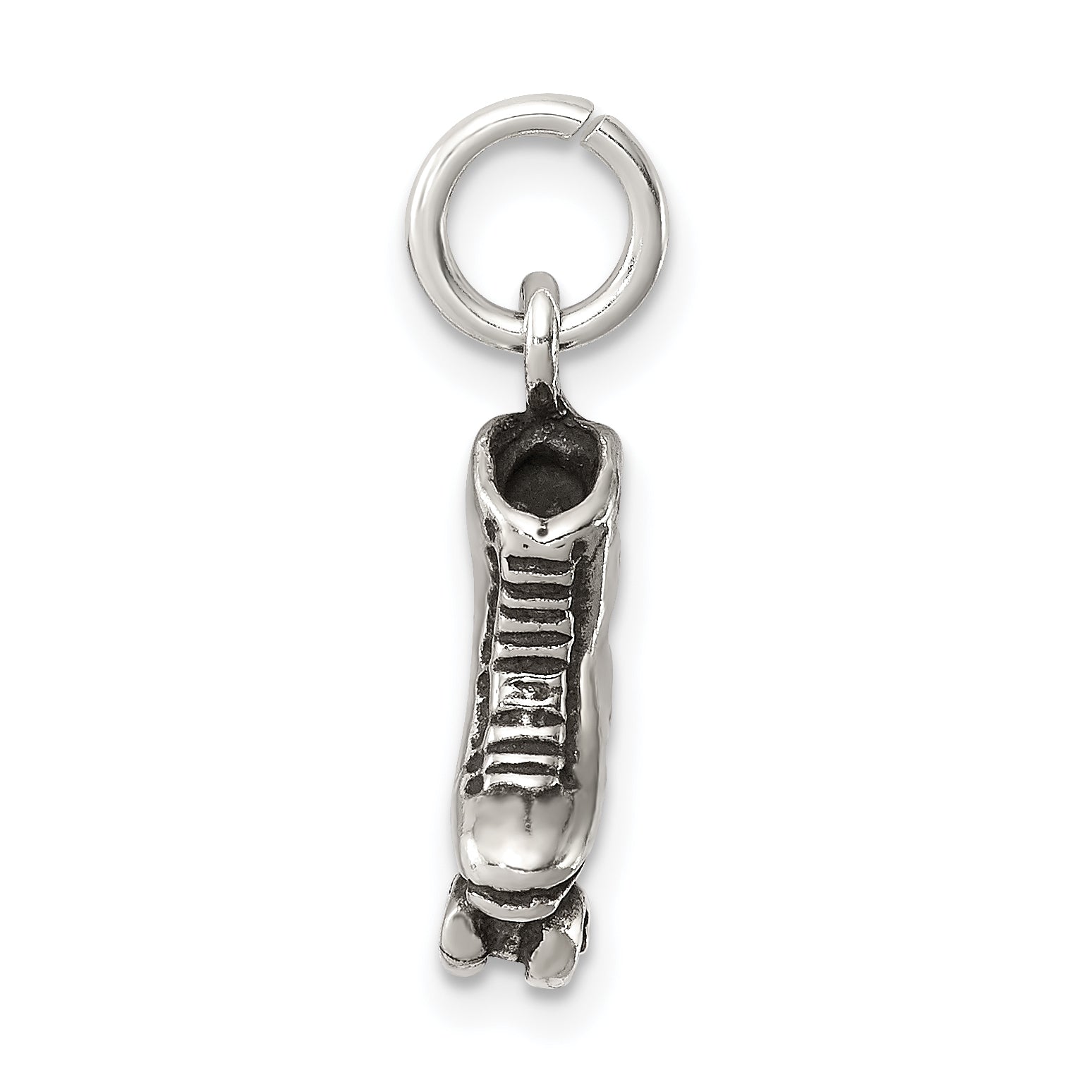 Sterling Silver Antiqued Roller-Skate Charm