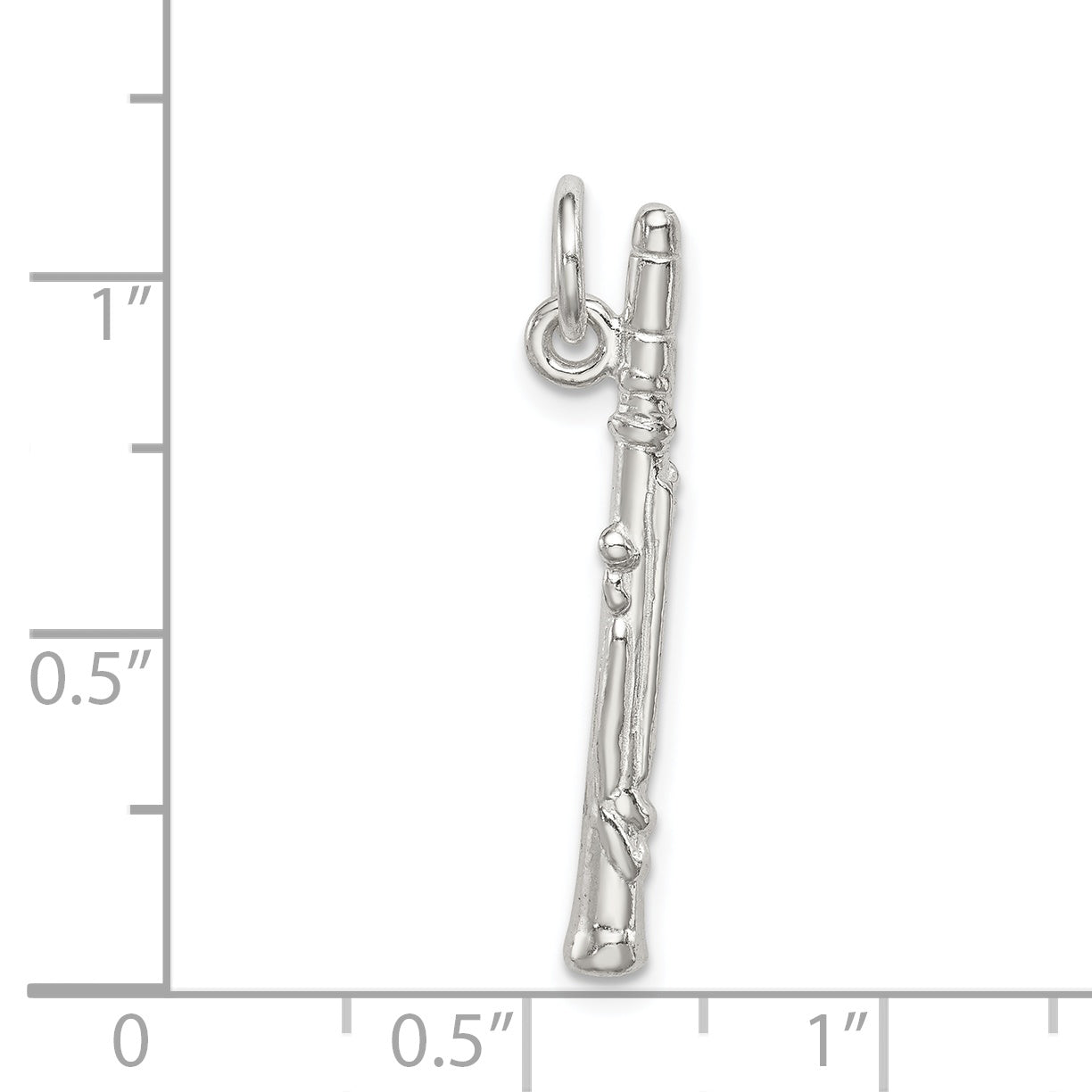 Sterling Silver Clarinet Charm