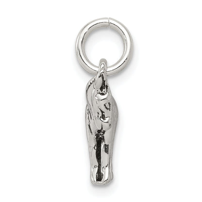Sterling Silver Antiqued Donkey Charm