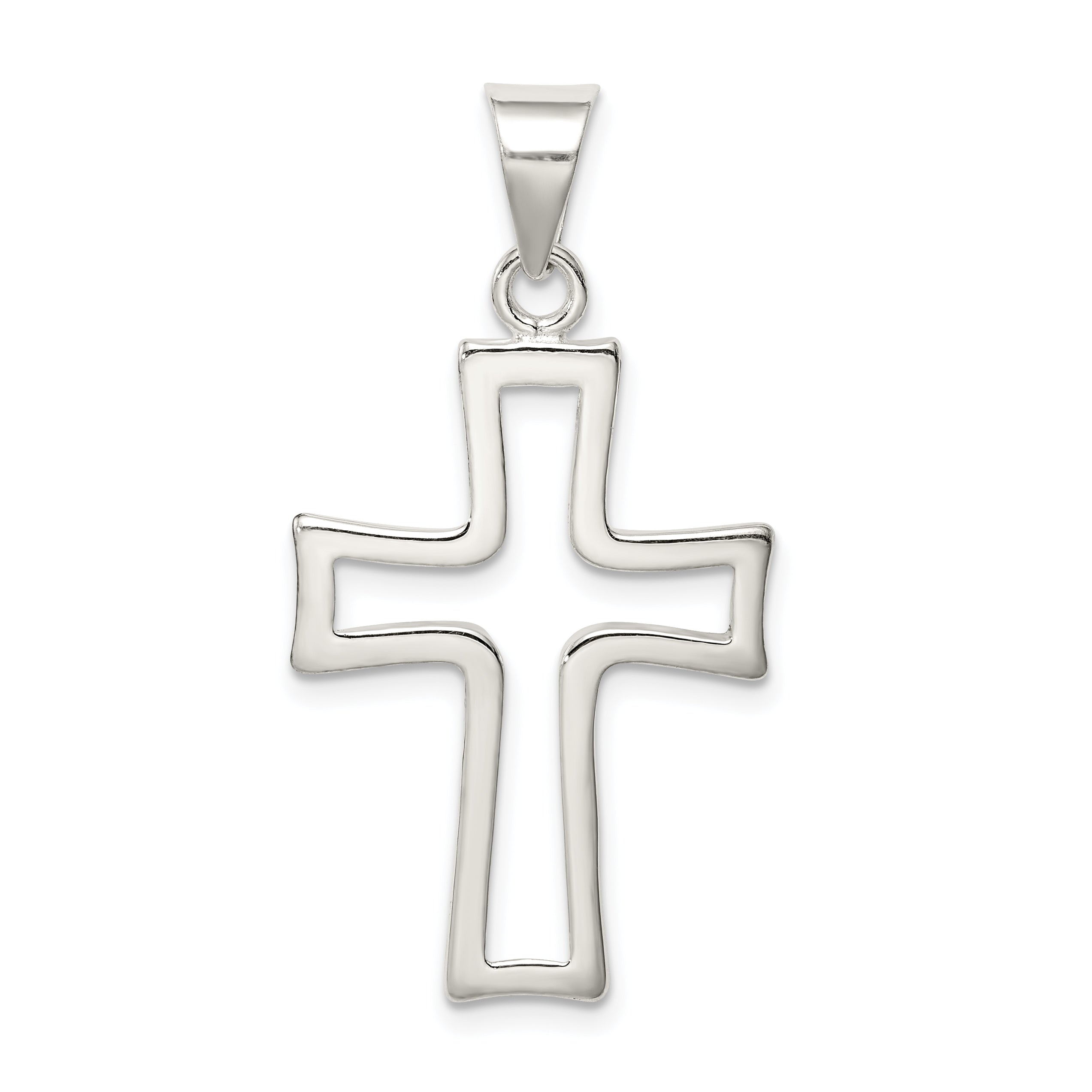 Sterling Silver Cross Charm