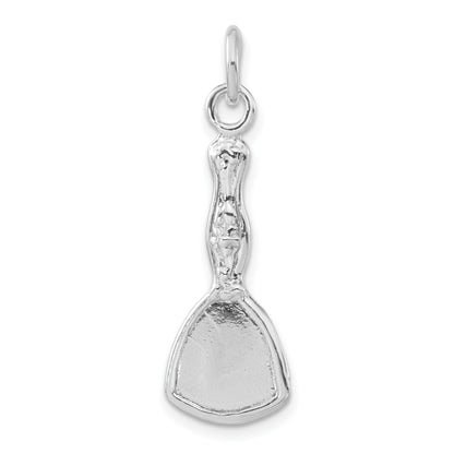 Sterling Silver 3-D Polished Mirror Charm