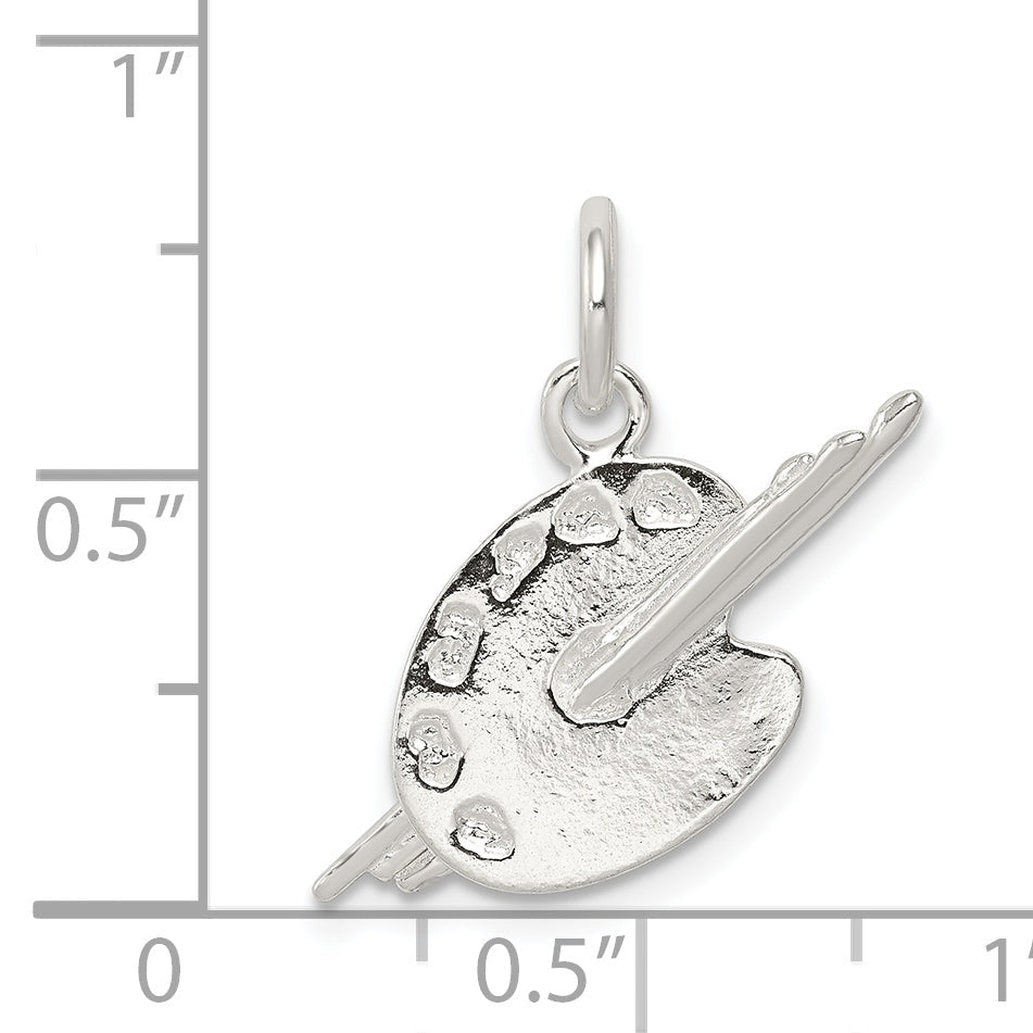 Sterling Silver Palette Charm