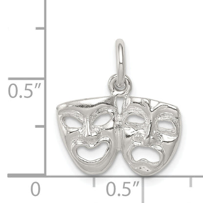 Sterling Silver Comedy/Tragedy Charm