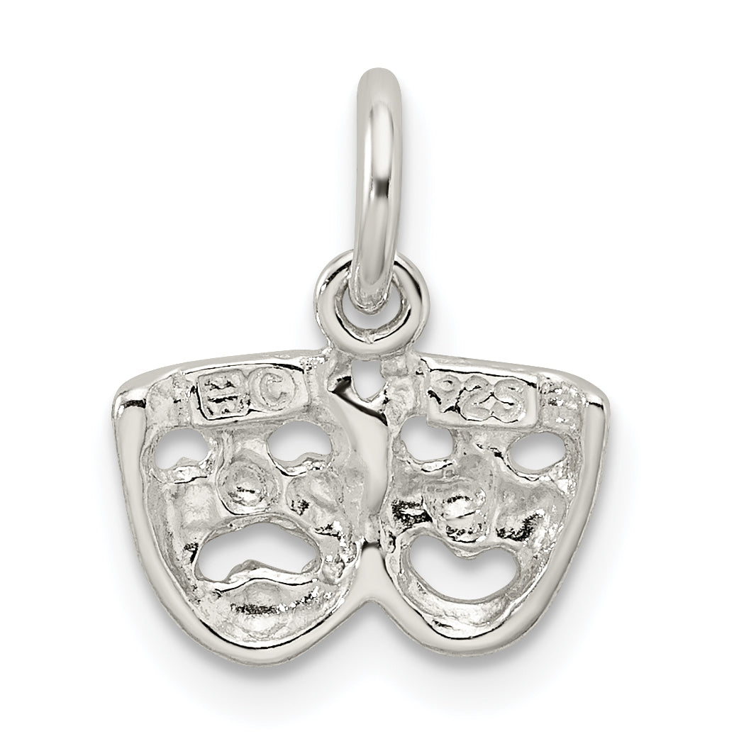 Sterling Silver Comedy/Tragedy Charm