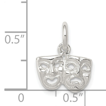 Sterling Silver Comedy/Tragedy Charm