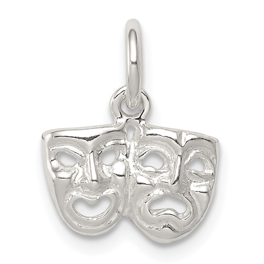 Sterling Silver Comedy/Tragedy Charm