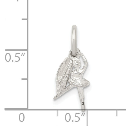 Sterling Silver Ballerina With Shoe Charm