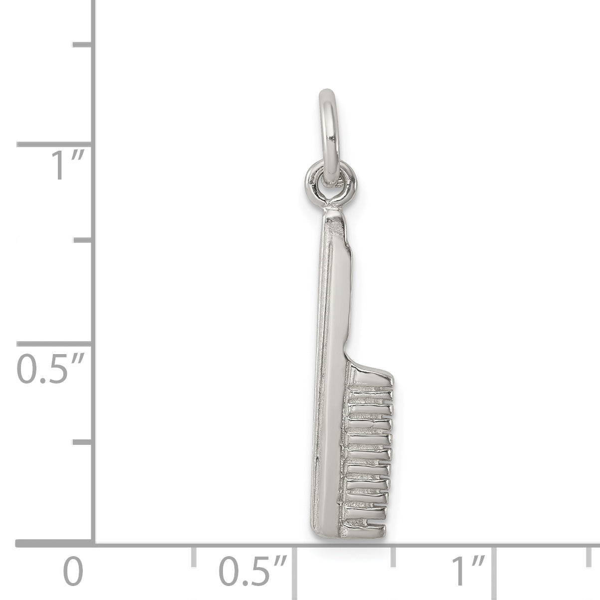 Sterling Silver Comb Charm