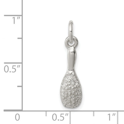 Sterling Silver Brush Charm